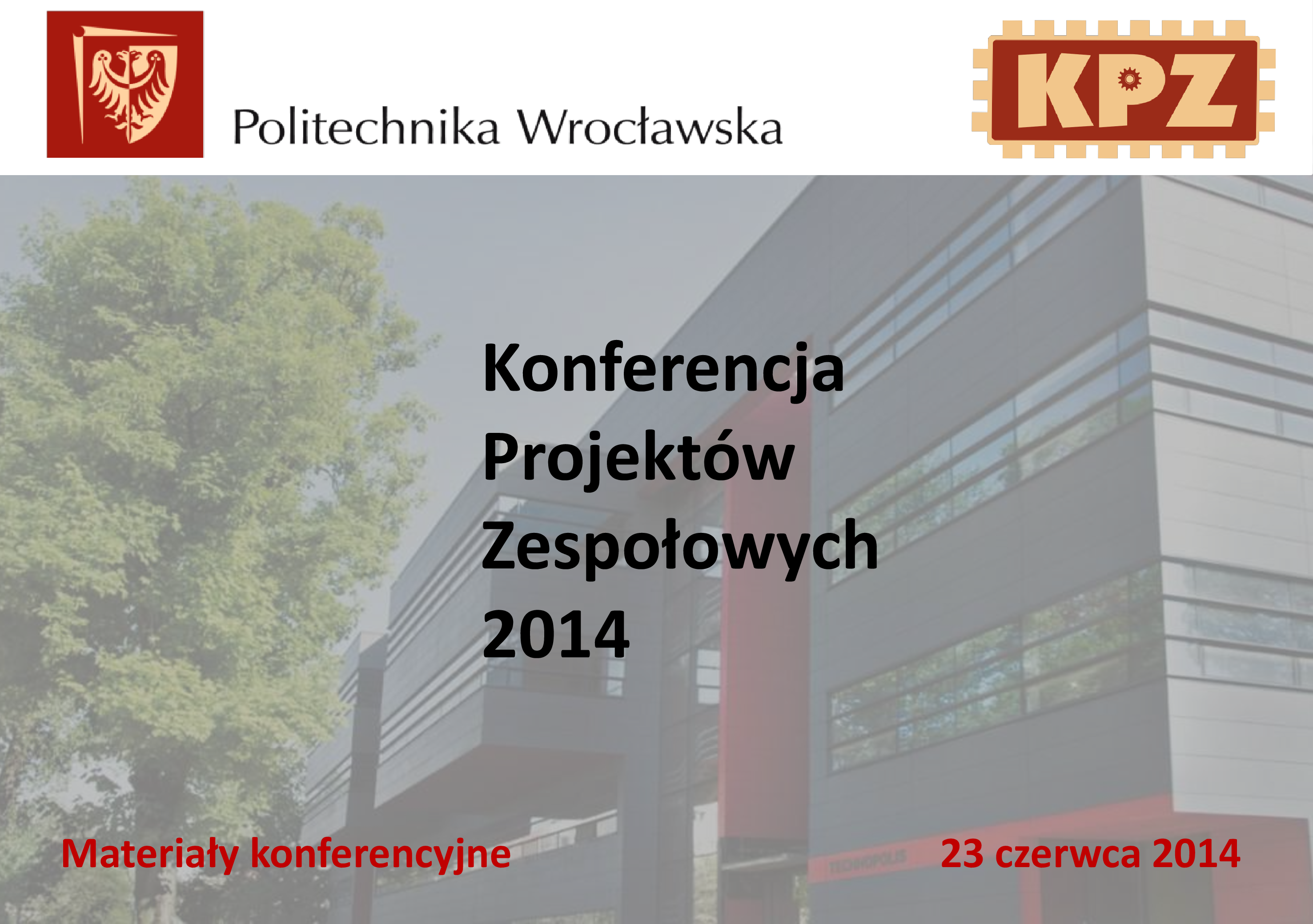 KPZ'2014 - materiały konferencyjne